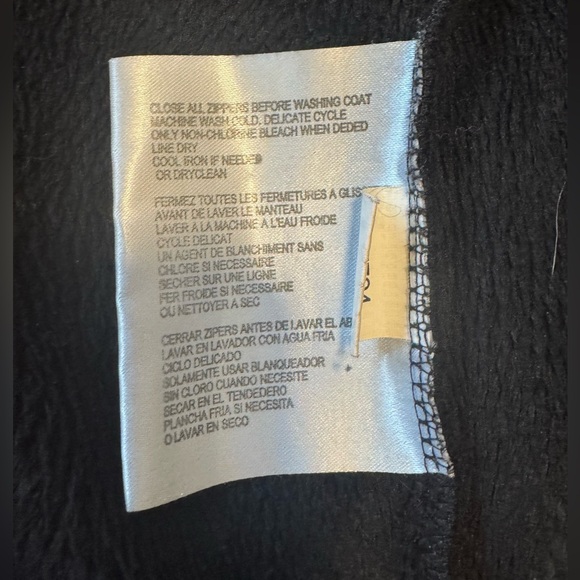 MICHAEL Michael Kors Black Trench Coat with Gold Accents Size Large - Picture 6 of 7